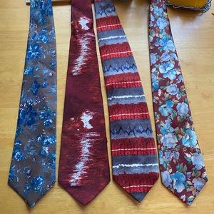 Set tie different brands good condition, #58